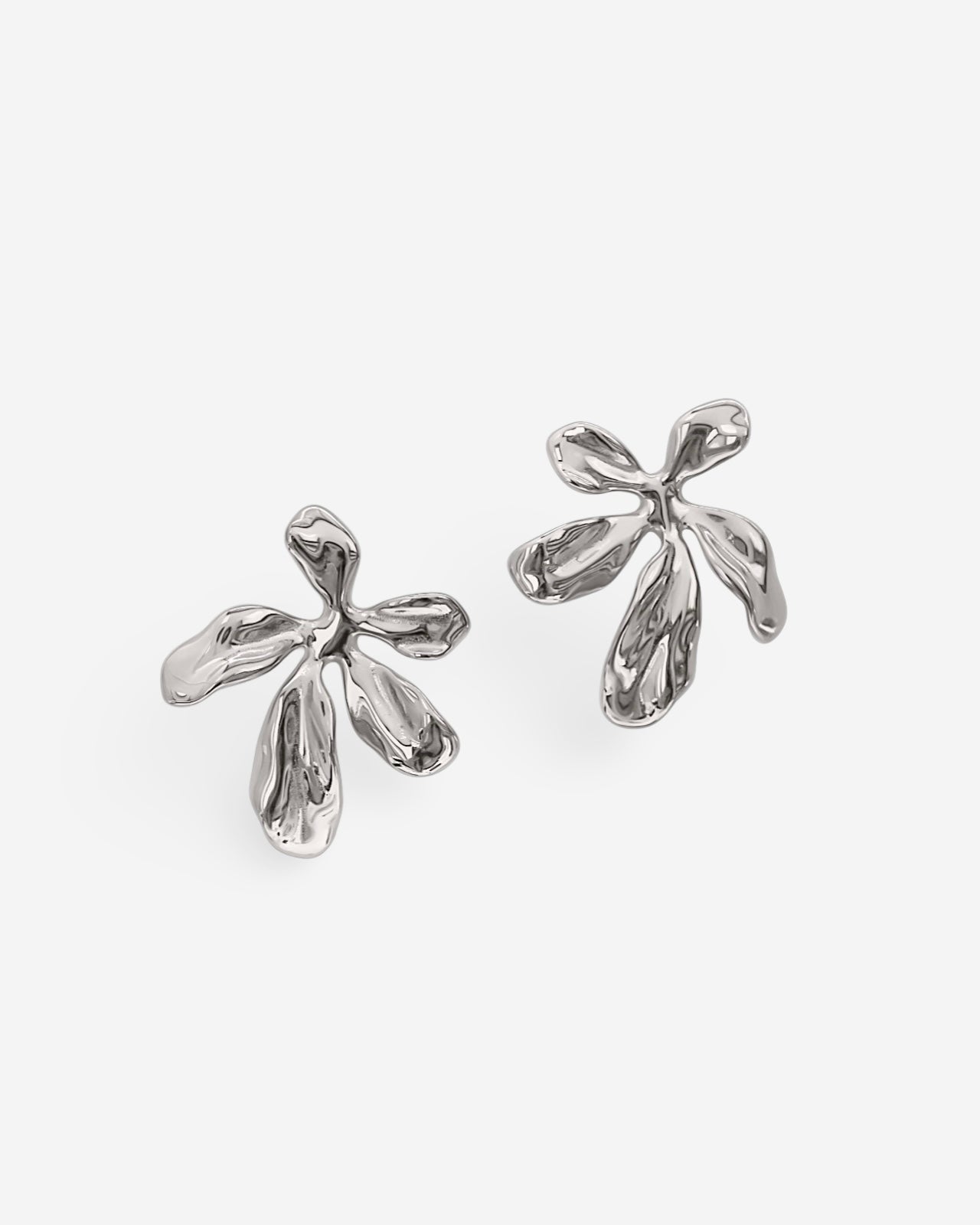 Blossom Earrings / Silver