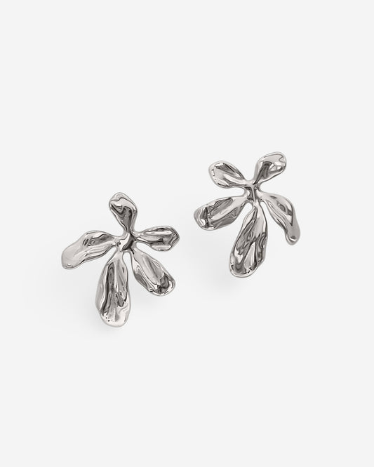 Blossom Earrings / Silver