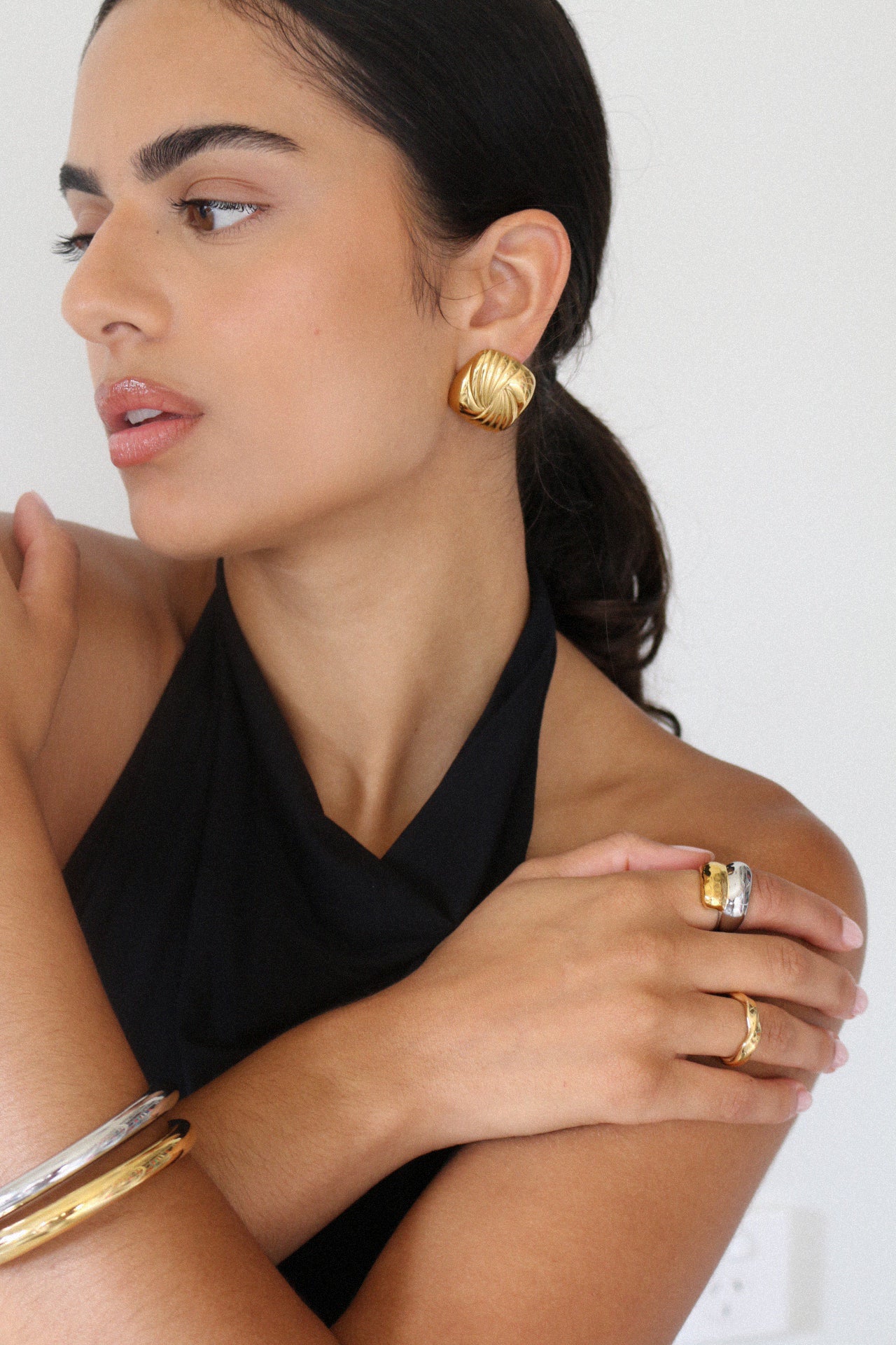 Esther Earrings / Gold