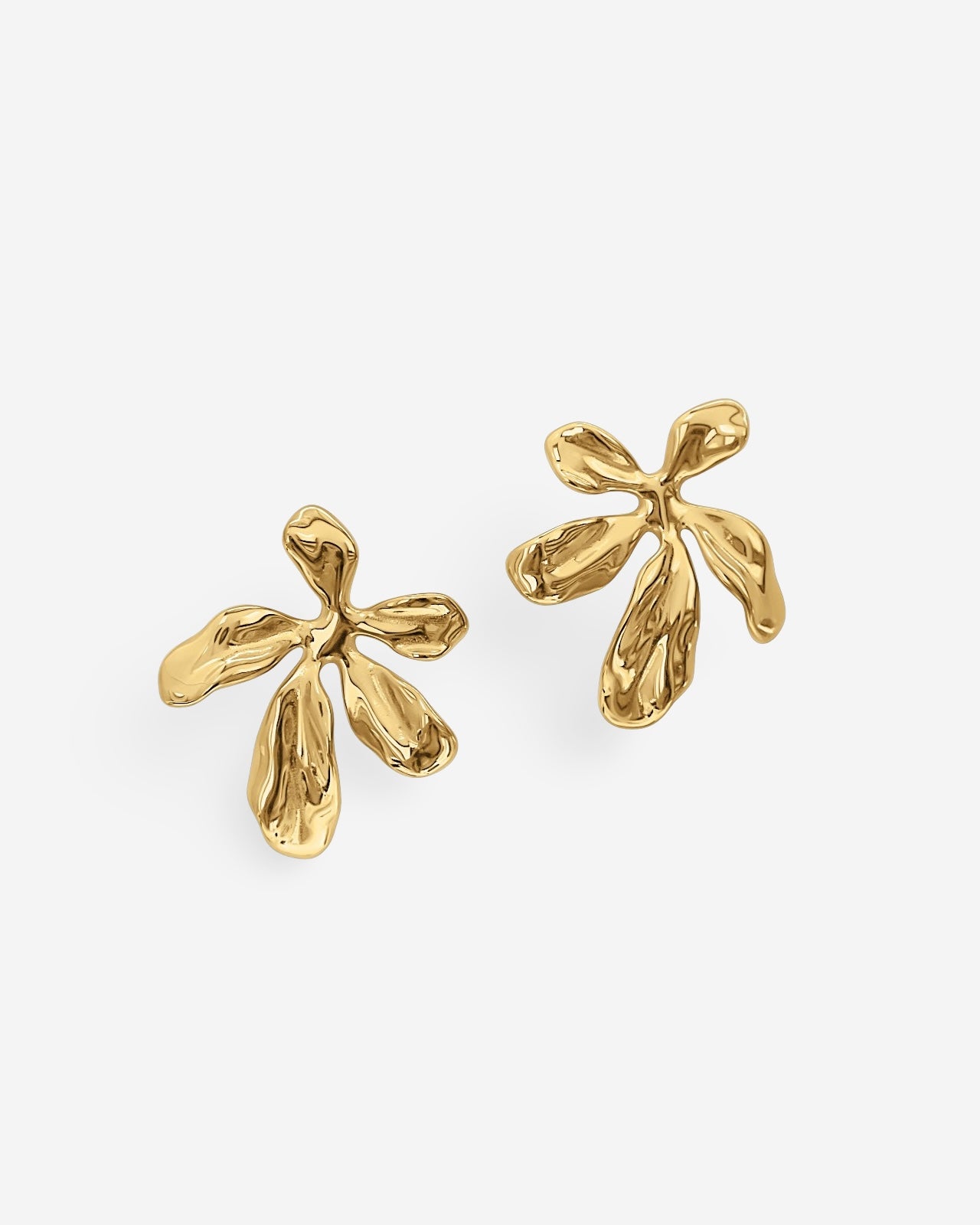 Blossom Earrings / Gold